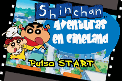 Shin-Chan: Aventuras en Cineland screenshot 3 for GameBoy Advance